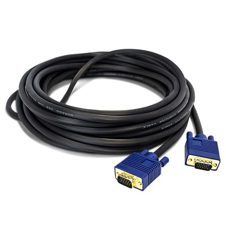 Cable VGA VORAGO - 10 m, VGA (D-Sub), VGA (D-Sub), Negro Cable VGA VORAGO - 10 m, VGA (D-Sub), VGA (D-Sub), Negro